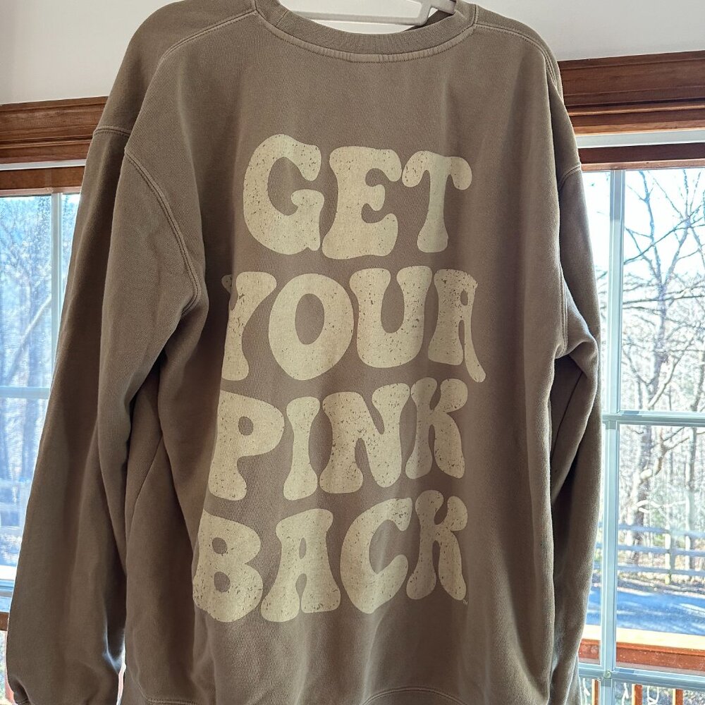 Lindsey Gurk Get Your Pink Back Crewneck